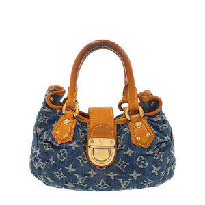 Louis Vuitton Monogram Denim Pleaty Handbag